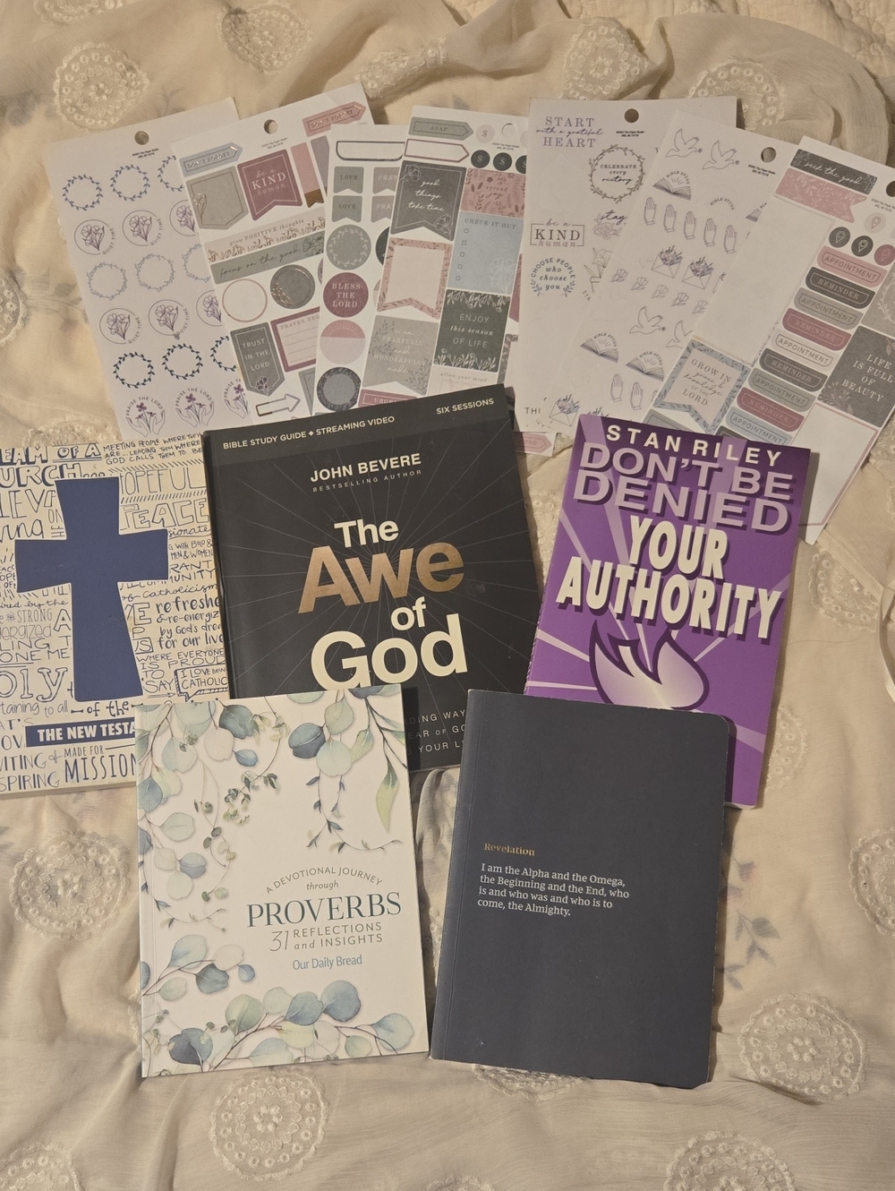 "The Awe of God" Book Bundle Christian Bible Study Lot New Testament